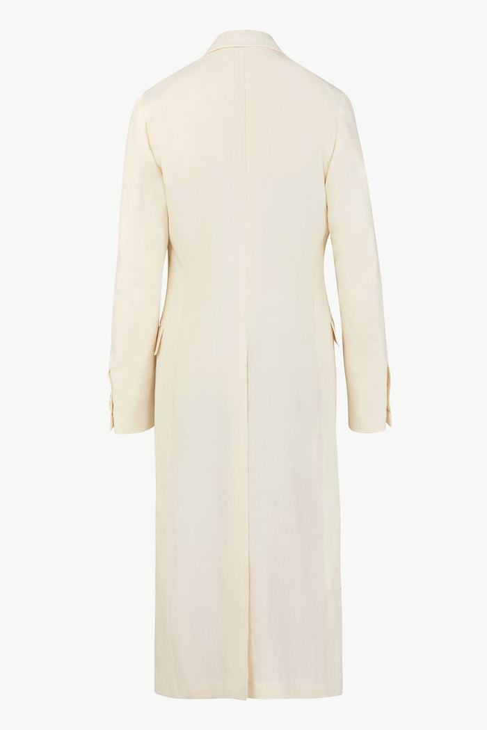 Giuliva Heritage Collection Tatjana Coat In Linen Crepe