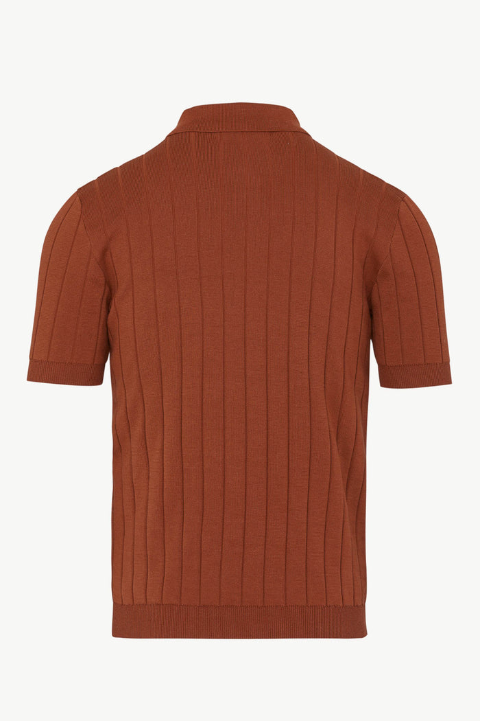 Giuliva Heritage Collection Tazio Polo In Cotton Knit