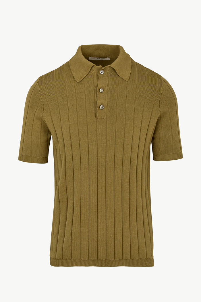 giuliva heritage collection Tazio Polo in Cotton Knit