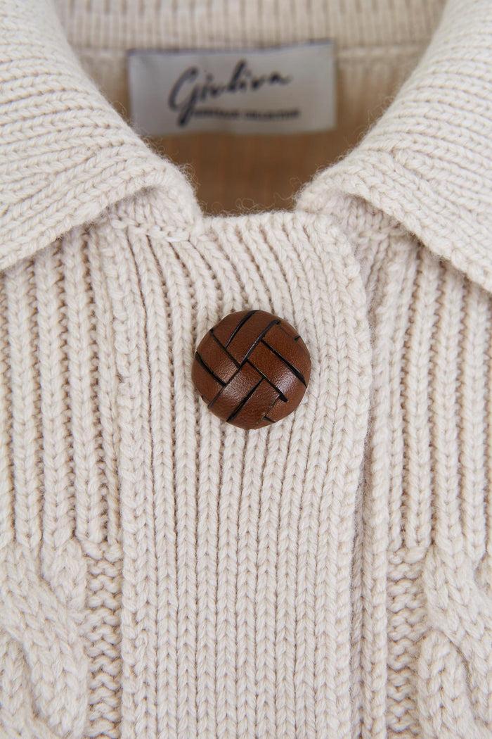 Giuliva Heritage Collection Teresa Cardigan In Wool And Cashmere