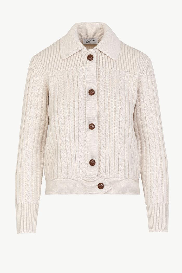 giuliva heritage collection Teresa Cardigan in Wool and Cashmere