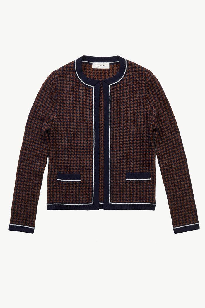 giuliva heritage collection The Rania Jacket in Merino Wool Knit