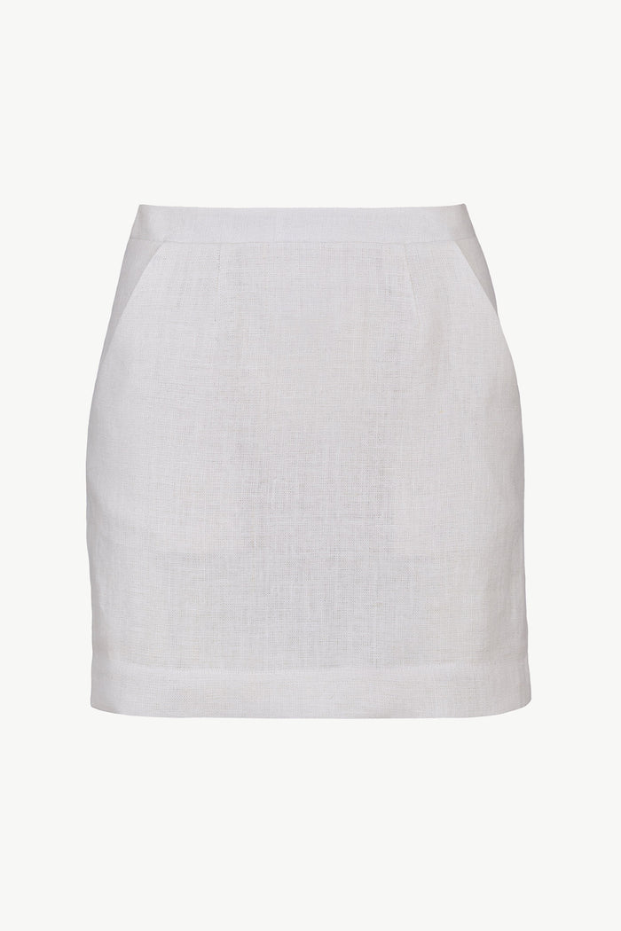 Giuliva Heritage Collection Theo Miniskirt In Linen