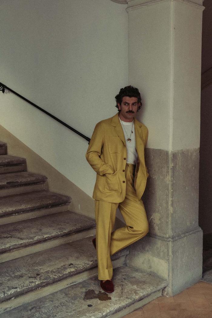 Giuliva Heritage Collection Tito Jacket In Shantung Silk