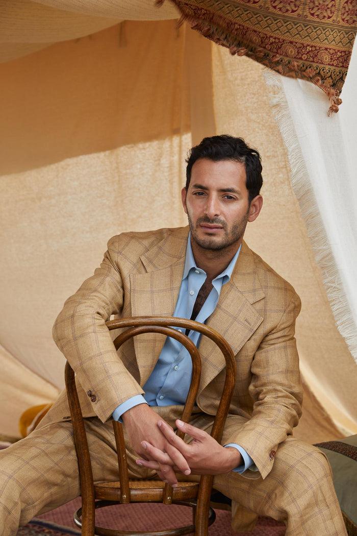 Giuliva Heritage Collection Umberto Trousers In Linen