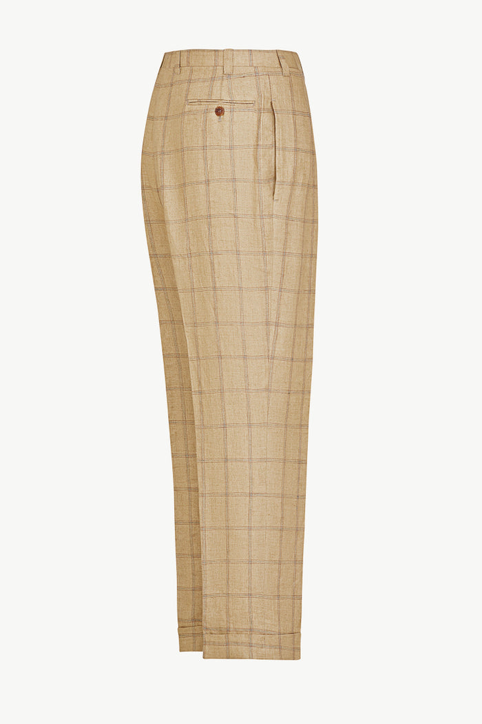 Giuliva Heritage Collection Umberto Trousers In Linen