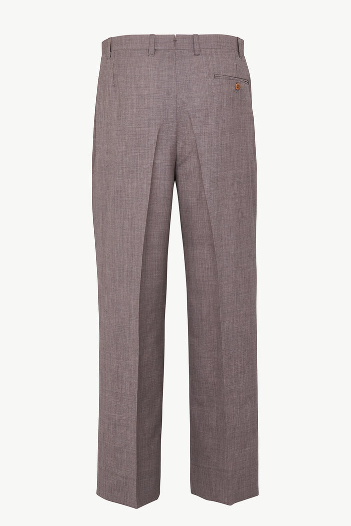 Giuliva Heritage Collection Umberto Trousers In Merino Wool Grisaille