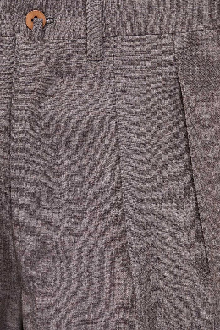 Giuliva Heritage Collection Umberto Trousers In Merino Wool Grisaille