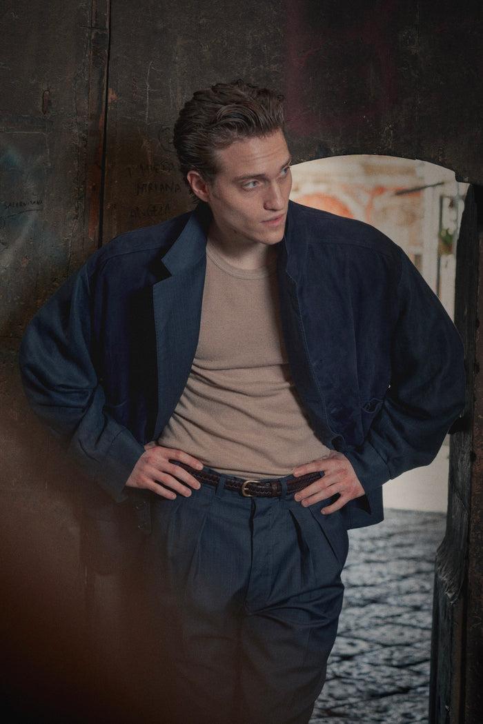 Giuliva Heritage Collection Umberto Trousers In Virgin Wool