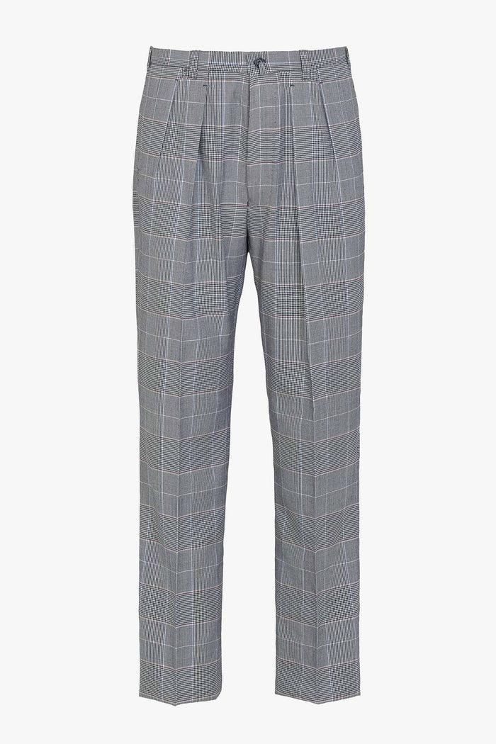 giuliva heritage collection Umberto Trousers in Wool Check