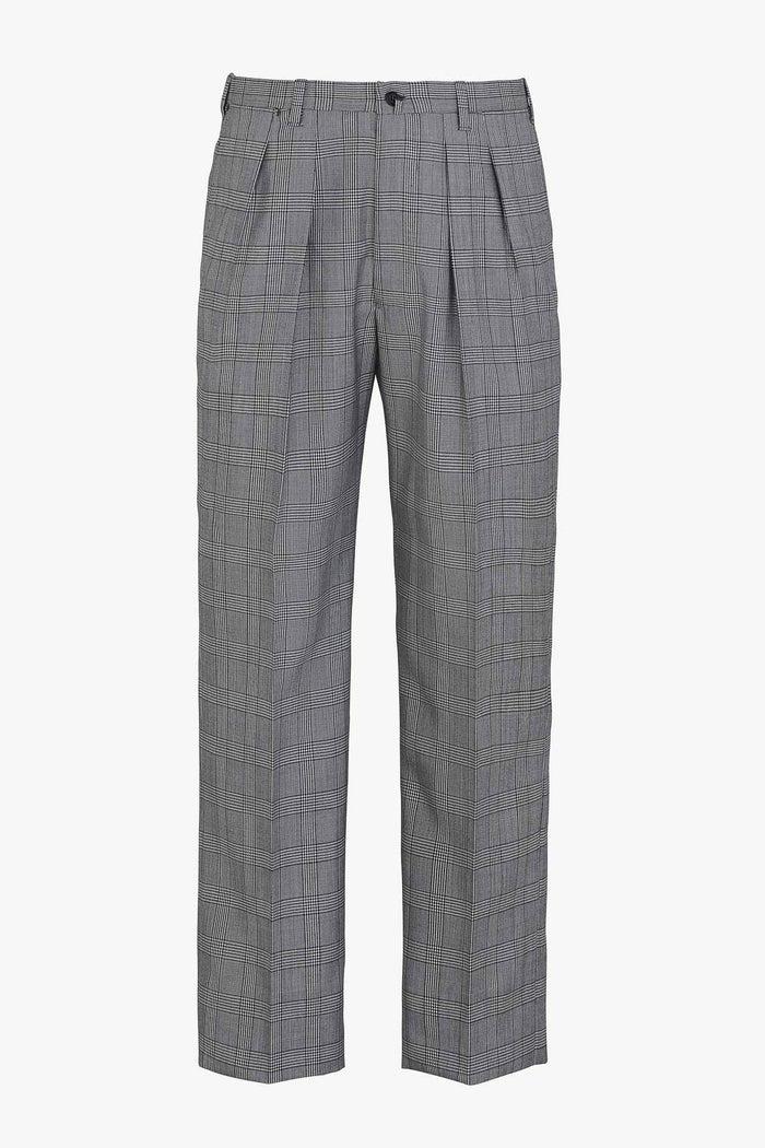 giuliva heritage collection Umberto Trousers in Wool Glen Check