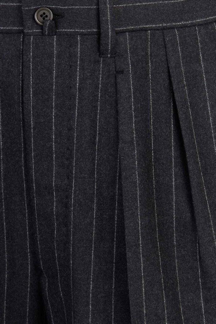 Giuliva Heritage Collection Umberto Trousers In Wool Pinstripe