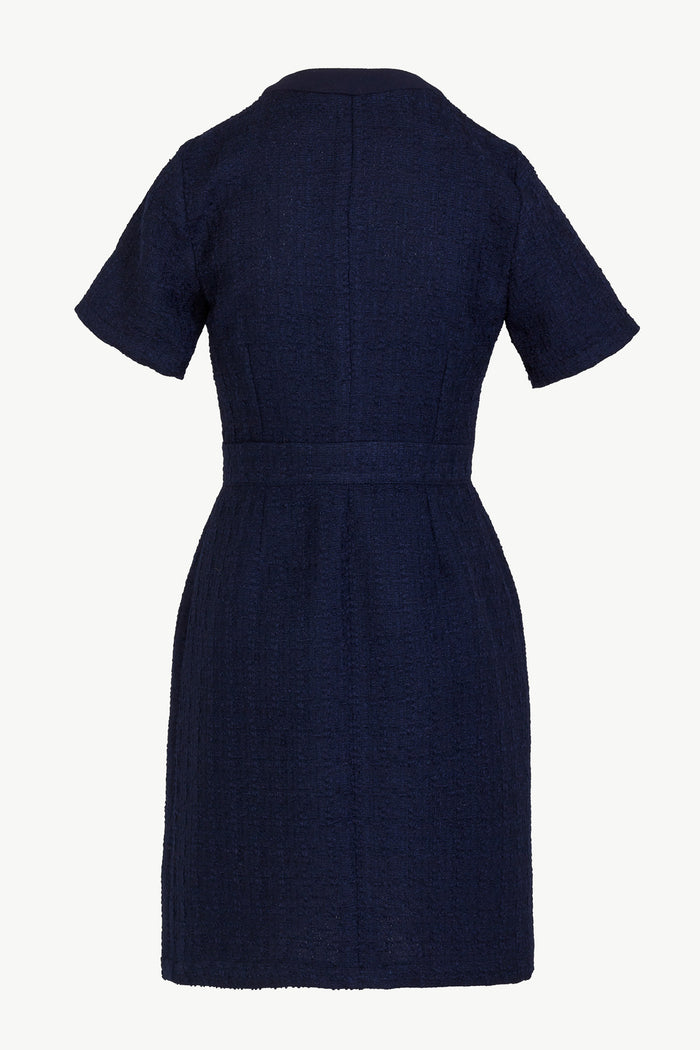 Giuliva Heritage Collection Vera Dress In Wool Bouclé