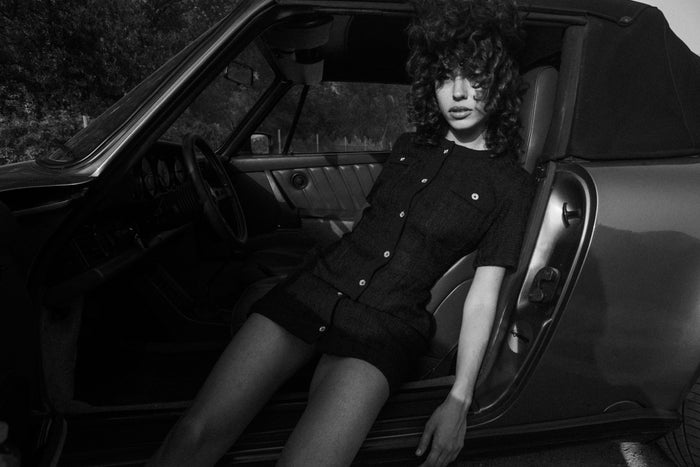 Giuliva Heritage Collection Vera Dress In Wool Bouclé