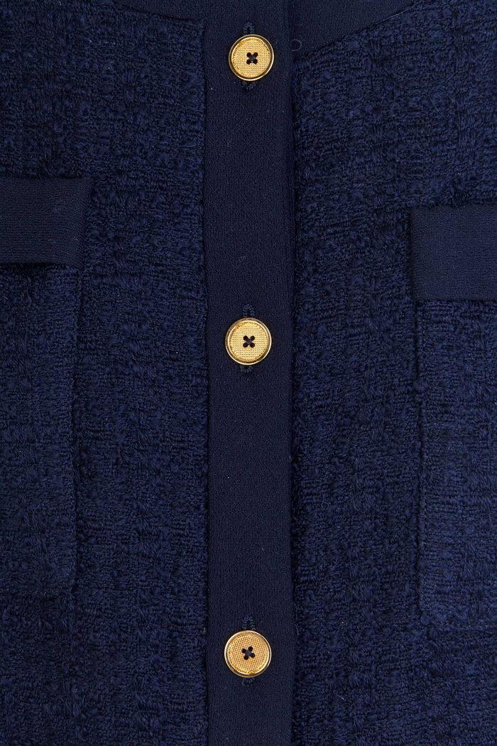 Giuliva Heritage Collection Vera Dress In Wool Bouclé