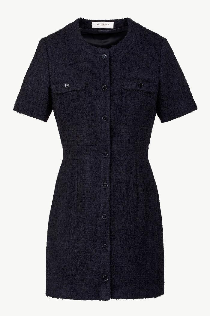 giuliva heritage collection Vera Dress in Wool Bouclé