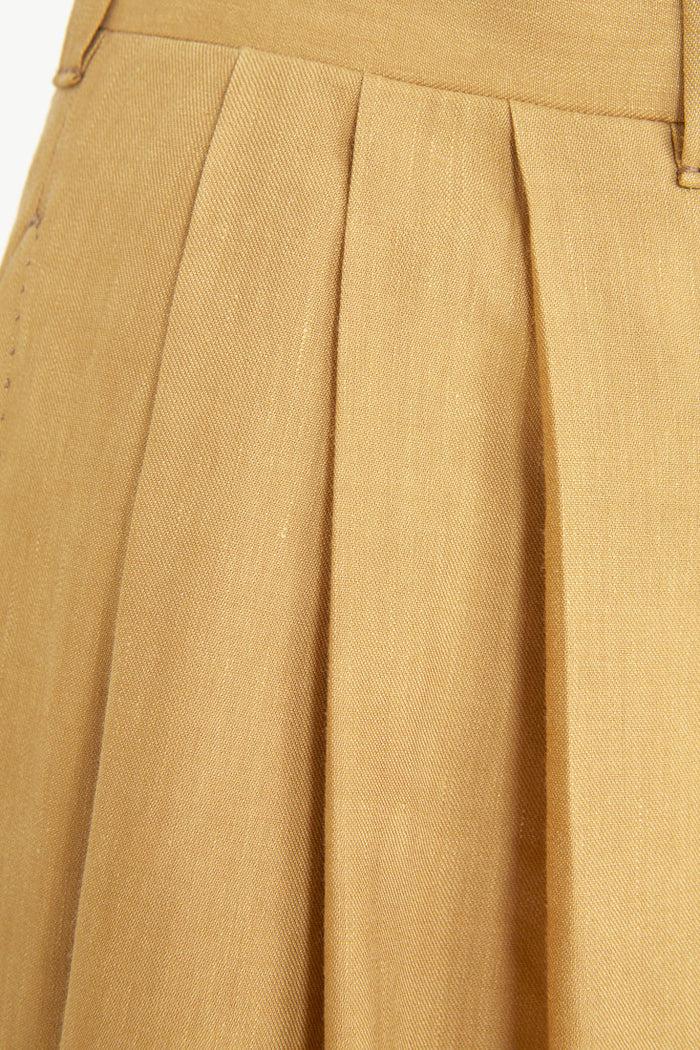 Giuliva Heritage Collection Victoria Bermuda In Linen And Wool Blend