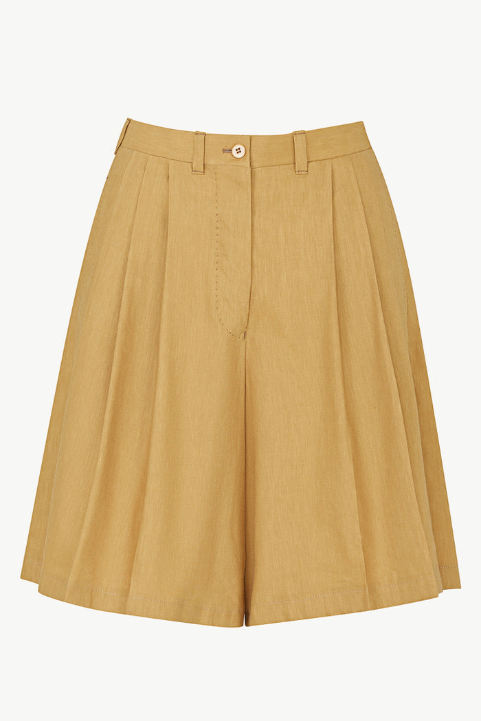 giuliva heritage collection Victoria Bermuda in Linen and Wool blend