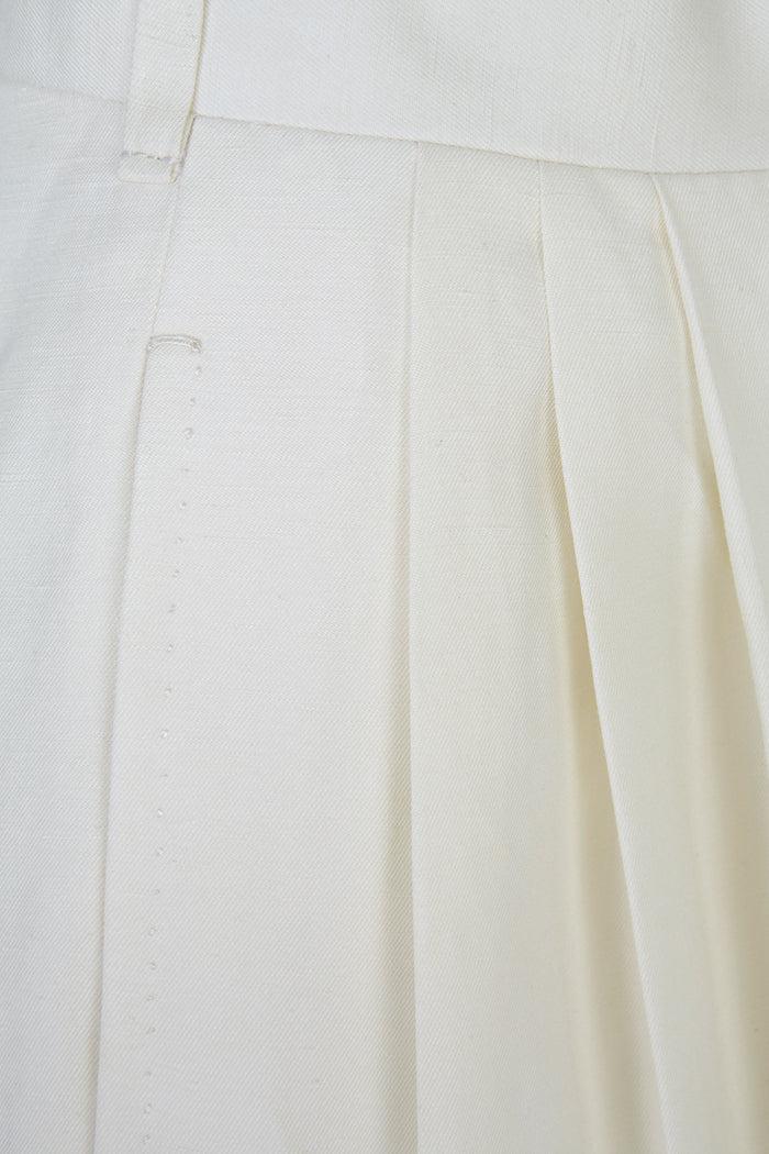 Giuliva Heritage Collection Victoria Bermuda In Linen Silk Blend