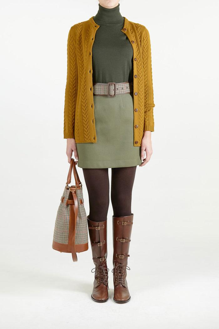 Giuliva Heritage Collection Visina Cardigan In Virgin Wool