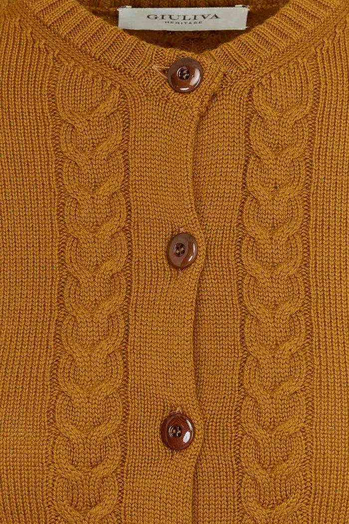 Giuliva Heritage Collection Visina Cardigan In Virgin Wool