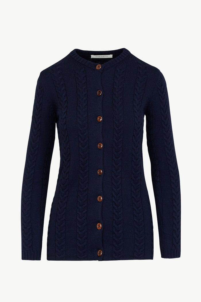 giuliva heritage collection Visina Cardigan in Virgin Wool