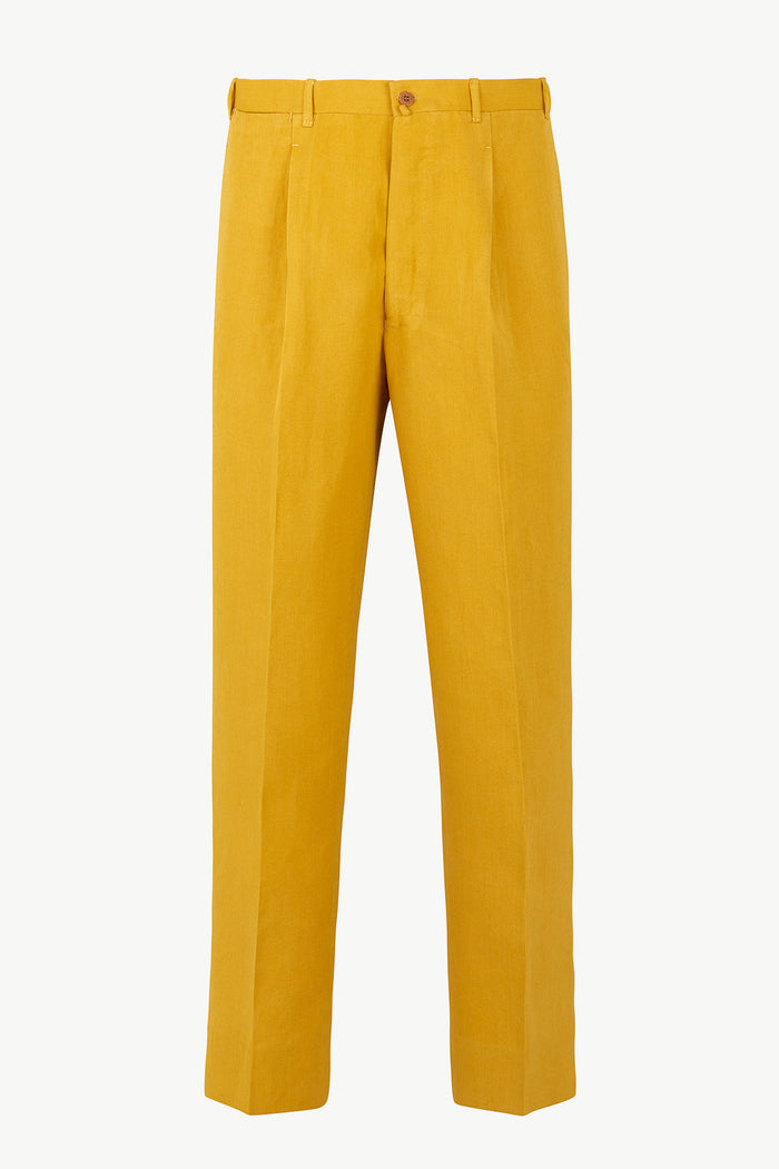 giuliva heritage collection Vito Trousers in Linen and Silk