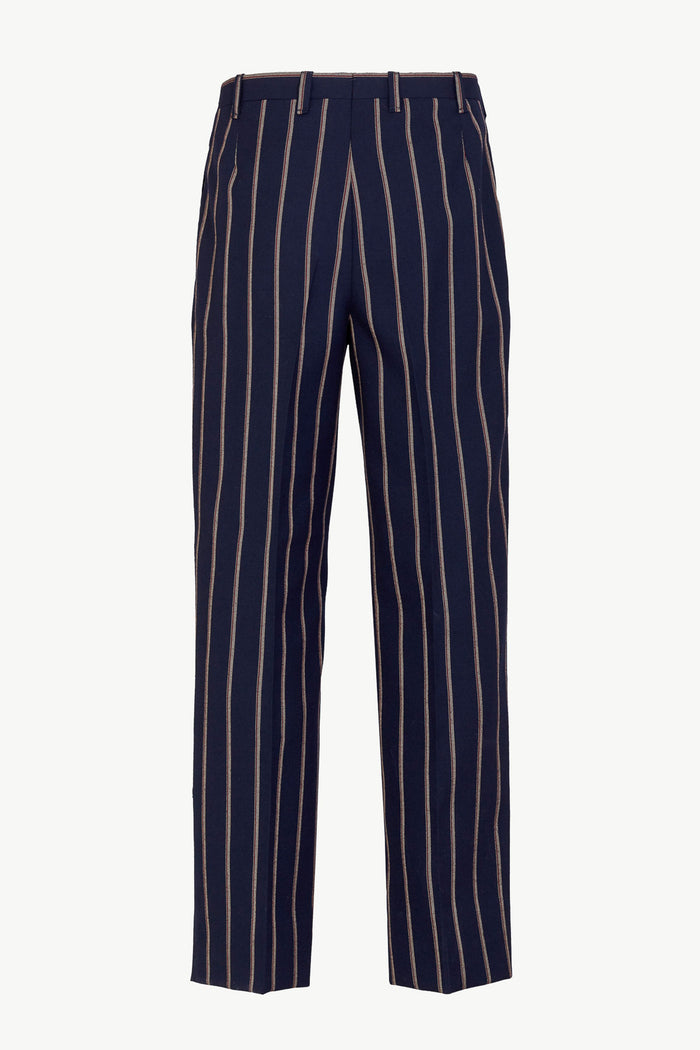 Giuliva Heritage Collection Vito Trousers In Wool Pinstripe