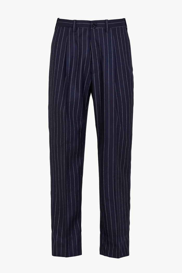 giuliva heritage collection Vito Trousers in Wool Pinstripe