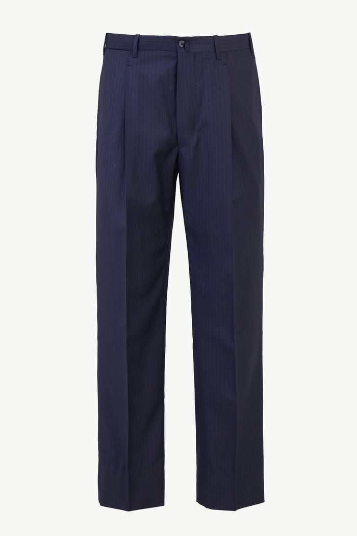 giuliva heritage collection Vito Trousers in Wool Pinstripe
