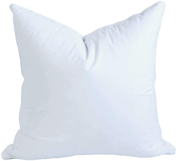 glam style Down alternative Synthetic Down Pillow Insert karate chop