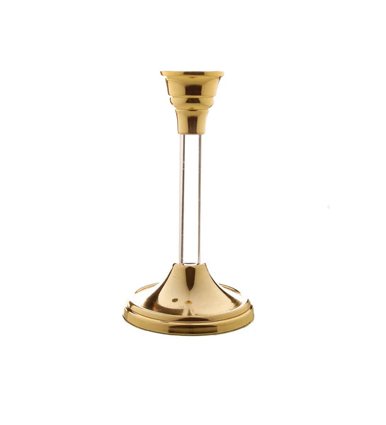 glam style 9.25” Candlestick Acrylic Stem