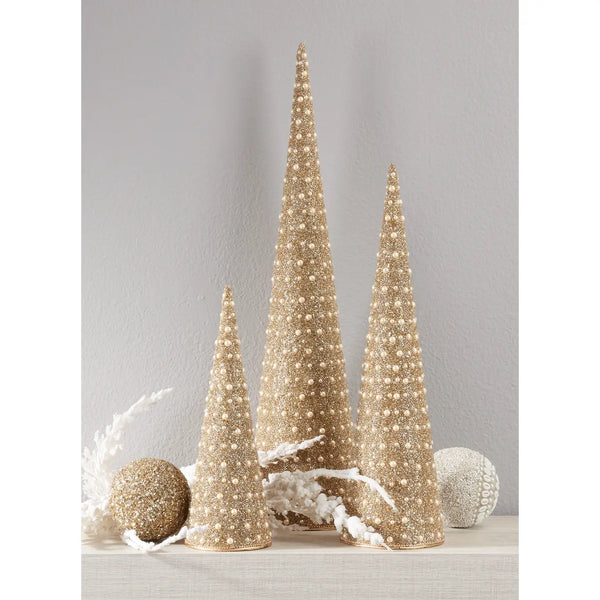 Glam Style Beaded Christmas Tree