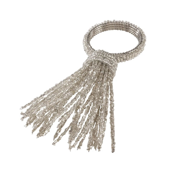 Glam Style Beaded Napkin Ring