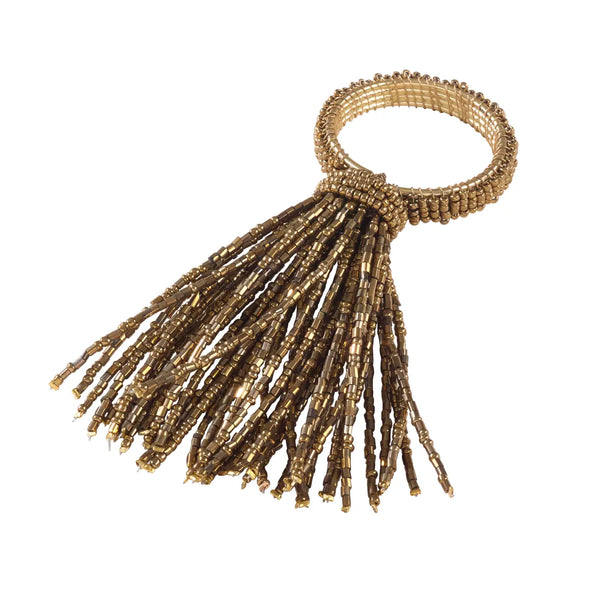 Glam Style Beaded Napkin Ring