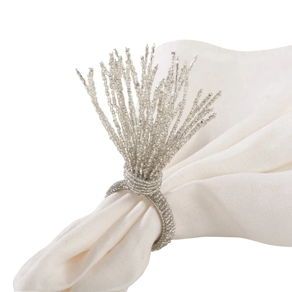 glam style Beaded Napkin Ring