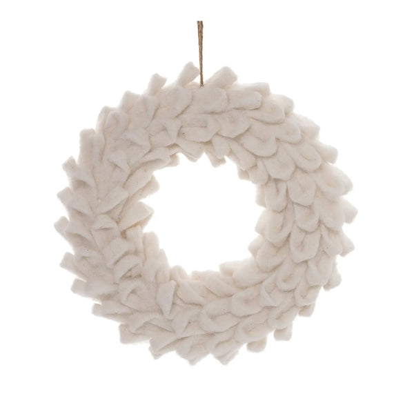 Glam Style Christmas Soft Touch Winter Wreath
