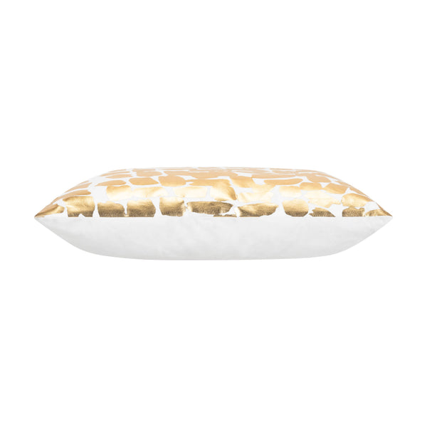 Glam Style Cloud 9 Design - Becca Ivory Gold Pillow
