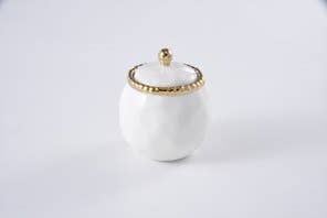 glam style Covered Sugar Bowl
