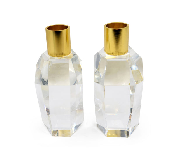 Glam Style Crystal Candle Holders