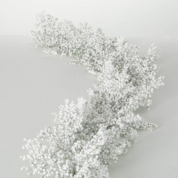 glam style FROSTED JUNIPER BERRY GARLAND