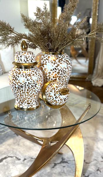 glam style Ginger Jar