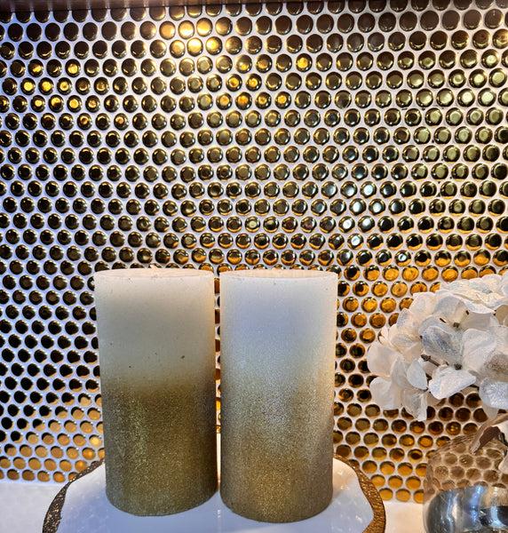 glam style Glam Oversize Pillar Candle