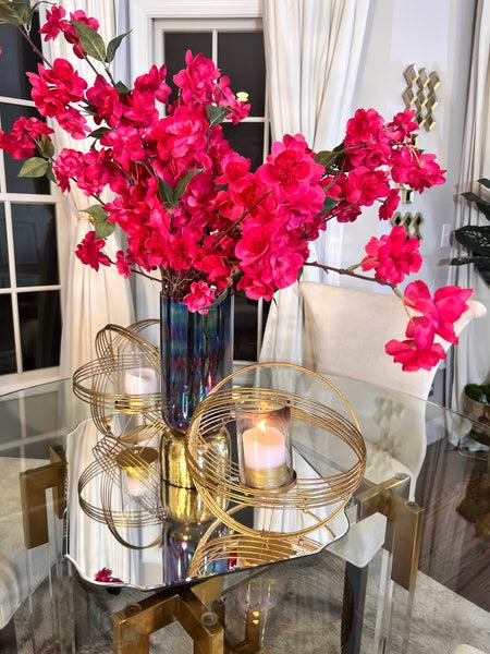 glam style Gold Candle holder Orb