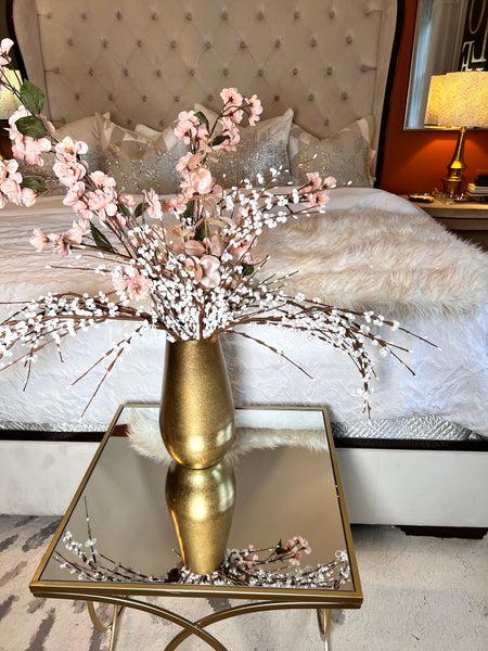 glam style Gold Vase