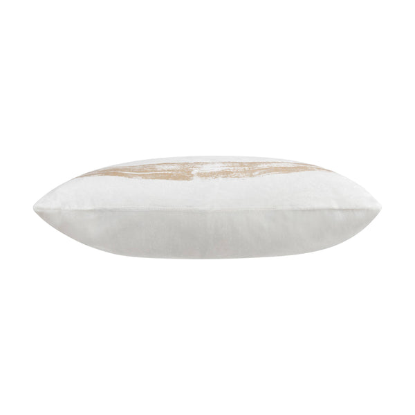Glam Style Luxury Leyla Ivory Gold Pillow
