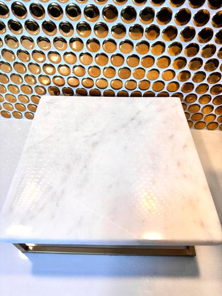 Glam Style Marble Stand