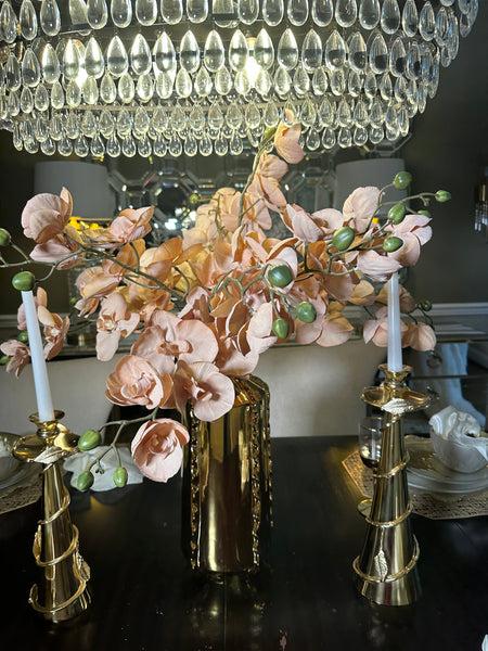 Glam Style Orchid Stems Flowers