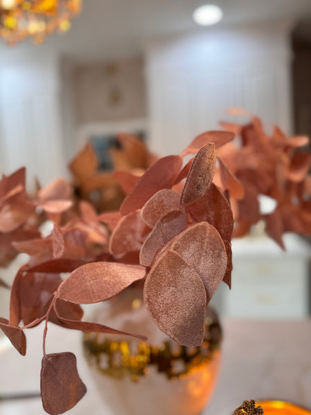 glam style Pink Velvet flowers