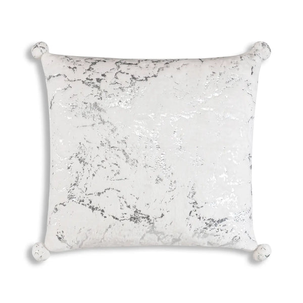 glam style Rami Silver Pillow